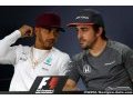 La perspective d'une lutte entre Hamilton et Alonso est réjouissante