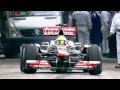 Vidéo - Vettel, Hamilton, Button et Prost en piste à Goodwood