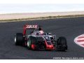 Haas : Interruption des essais pour Grosjean