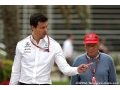 Wolff : Lauda manque à Mercedes F1 dans cette situation difficile