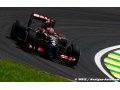 Grosjean : Finir la Lotus E22 à coups de marteau