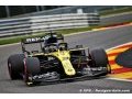 Renault F1 pourrait opter pour un faible appui sur tous les circuits