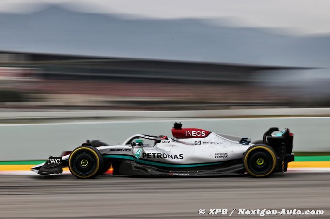Mercedes F1 : Le marsouinage de la (…)