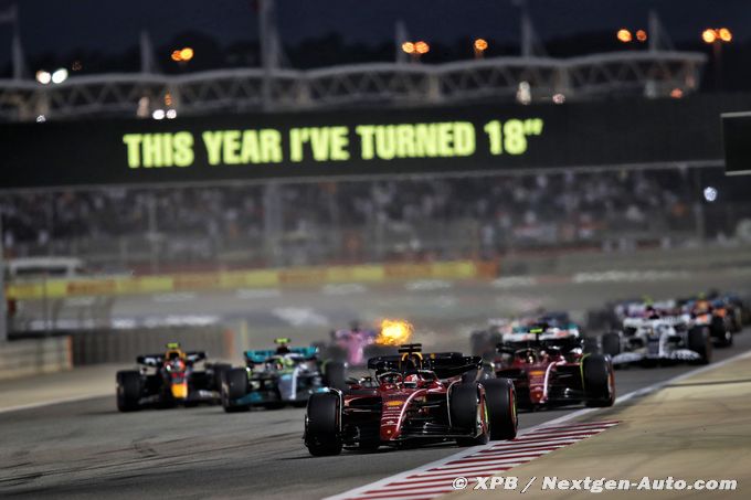 F1 2023 : Le calendrier de la saison et
