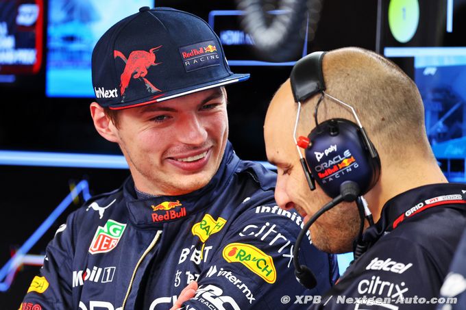 Verstappen 'ne se voit pas'