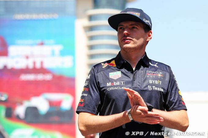 Verstappen : 'Une erreur totale