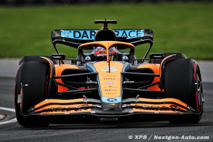 McLaren F1 s'installe timidement