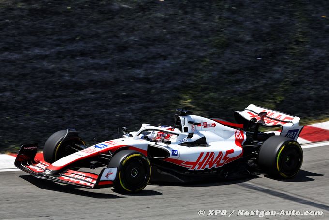 Haas F1 : Une première journée (…)