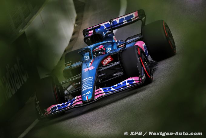 Alonso : Alpine F1 'lutte un (…)