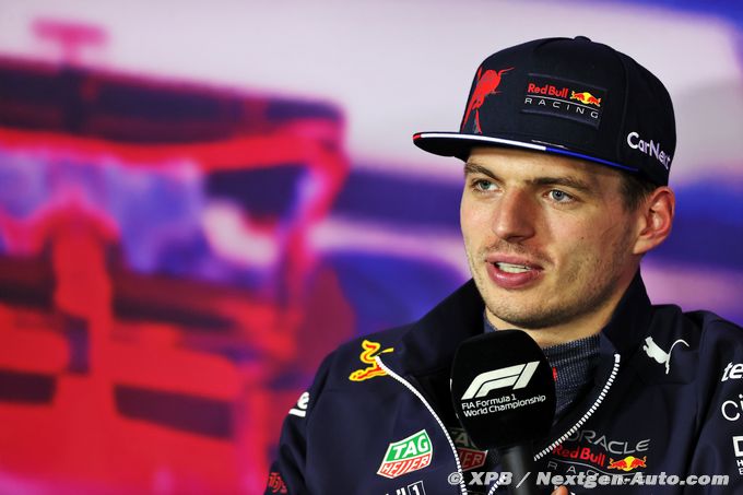 Verstappen : 'Je me fiche' (…)