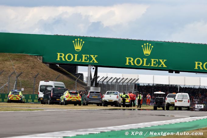 Les manifestants de Silverstone (...)