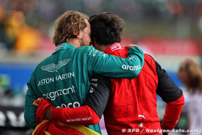 Sainz espère voir Vettel rester (…)