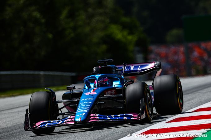 Alpine F1 : Alonso a 'l'intent