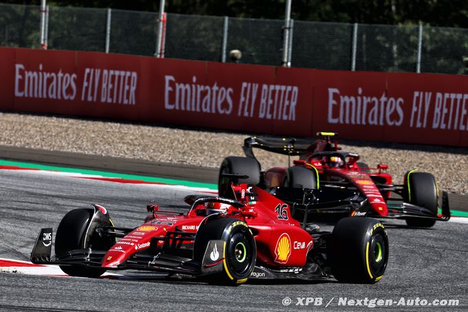 Ferrari : Leclerc et Sainz forment (…)