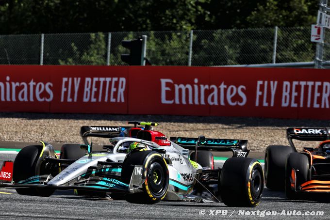 Hamilton incrimine Gasly sur l'inci