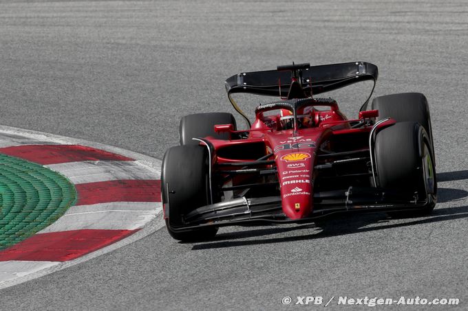 Leclerc : La F1-75 était 'difficile