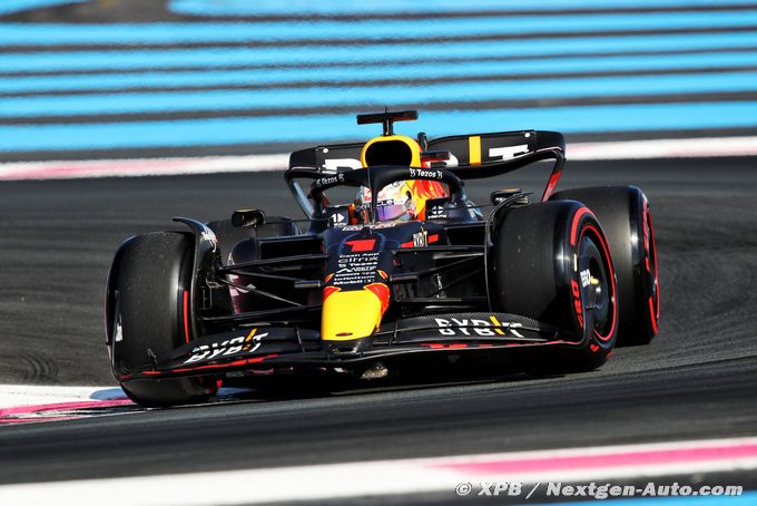 Fórmula 1 |  Francia, EL3: Verstappen toma la delantera antes de la clasificación en Le Castellet