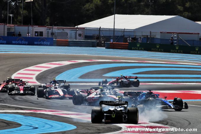 French GP race rotation 'on the (…)