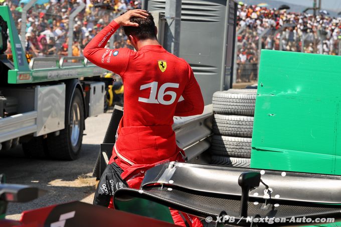 Charles Leclerc est 'anxieux'