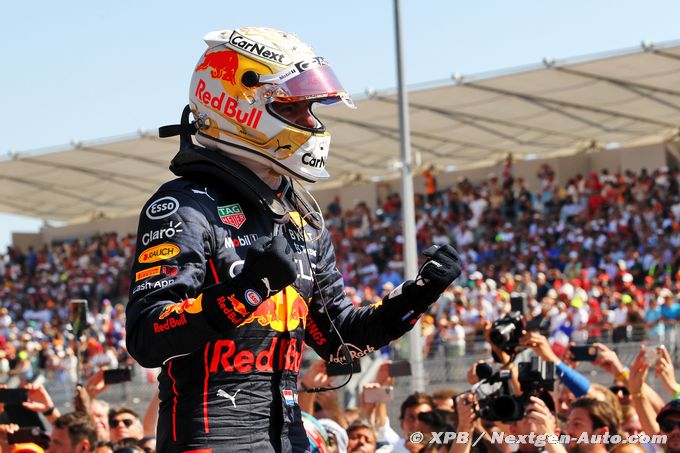 Verstappen fait partie des 'plus