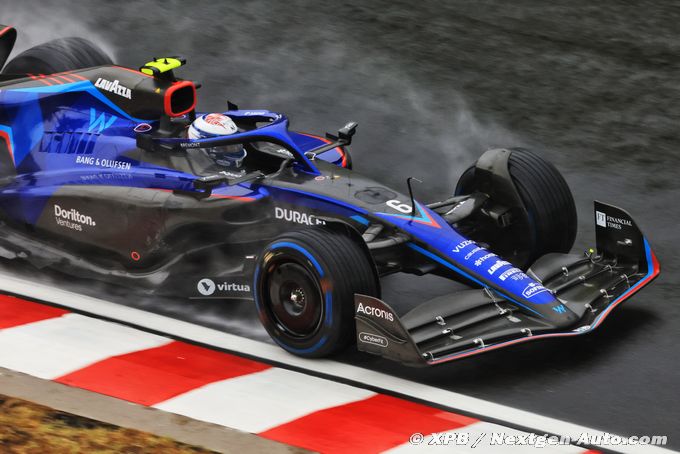 Hungaroring, FP3: Latifi tops wet (…)