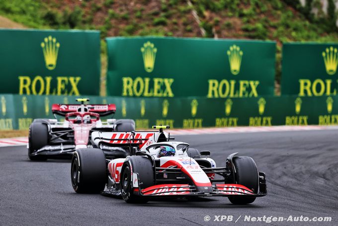 Haas F1 se rate en Hongrie, entre (…)