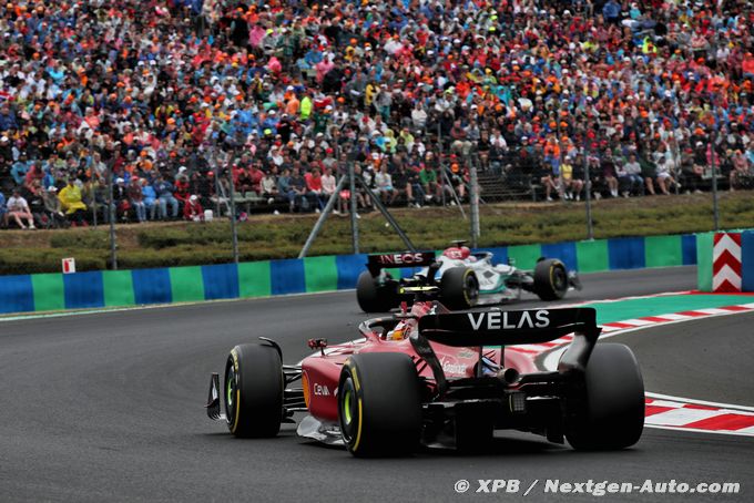 Sainz donne raison à Binotto concernant