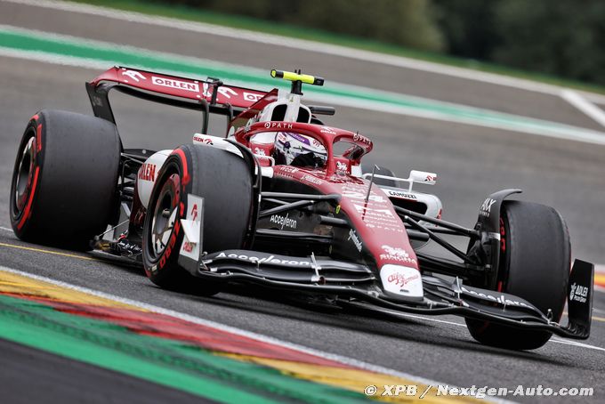 Alfa Romeo F1 : Bottas et Zhou ont (...)