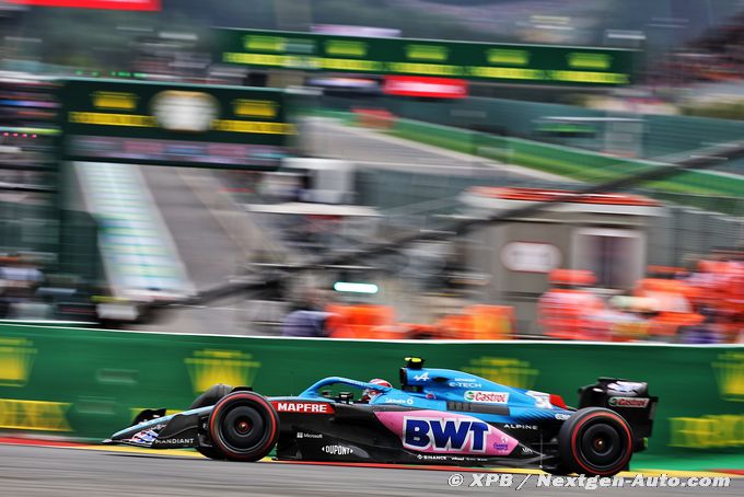 Ocon : La meilleure séance de qualificat