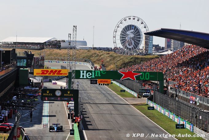 Le GP des Pays-Bas de F1 reconnait (…)