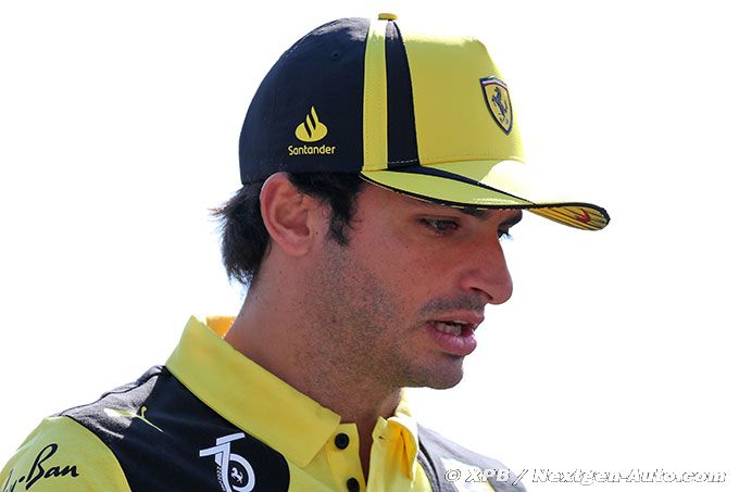 Sainz raconte son 'contrariant