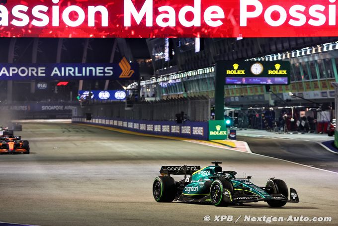 Aston Martin F1 décroche son meilleur