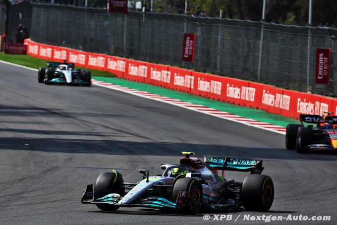 Mercedes F1 : Deuxième, Hamilton (…)