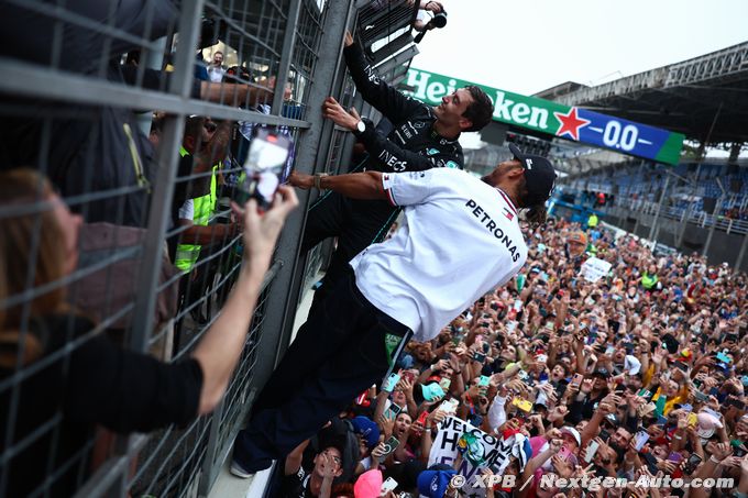 Mercedes F1 : 'Comme si nous (...)