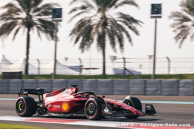 Test F1 d'Abu Dhabi : Leclerc (…)