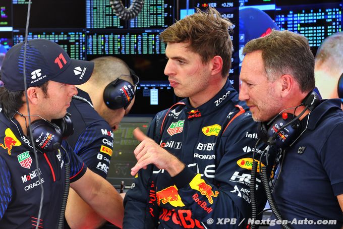 Horner donne des conseils à Verstappen