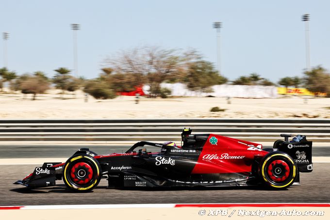 Essais F1 à Bahreïn, Jour 2 : Zhou (...)