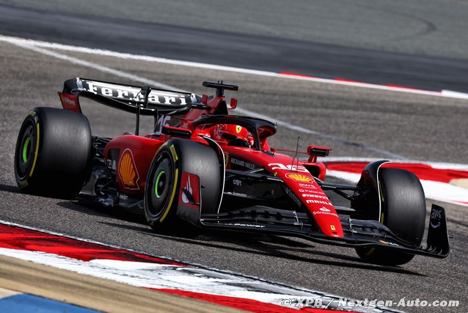 Leclerc sur la SF-23 : plus rapide (…)