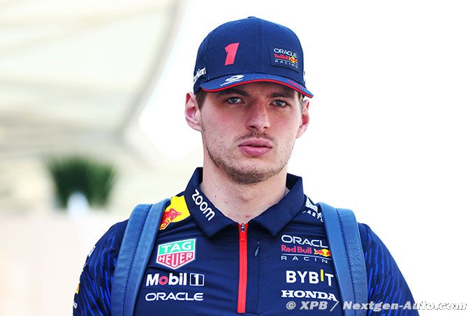 Malade, Verstappen arrivera à Djeddah