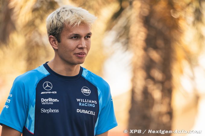 Albon est pessimiste : Williams F1 (…)