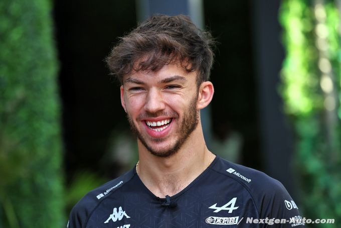 Alpine F1 : Gasly veut 'continuer