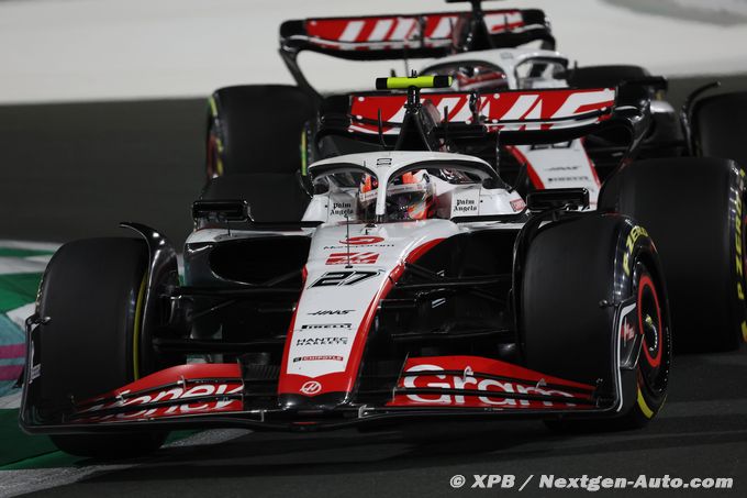 Haas F1 : Steiner loue ses pilotes (…)