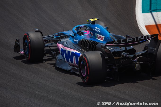 Chez Alpine F1, Rossi a poussé un (…)