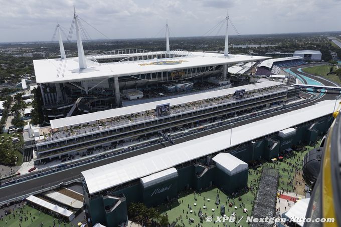 Le GP de Miami prévient la F1 qu'il