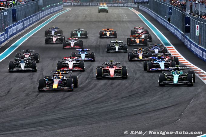 Tous les horaires des Sprints F1 (...)