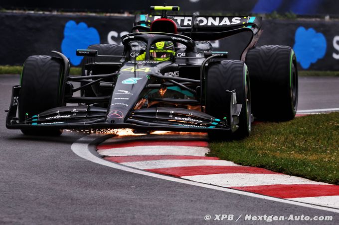 Mercedes F1 : Hamilton et Russell (…)