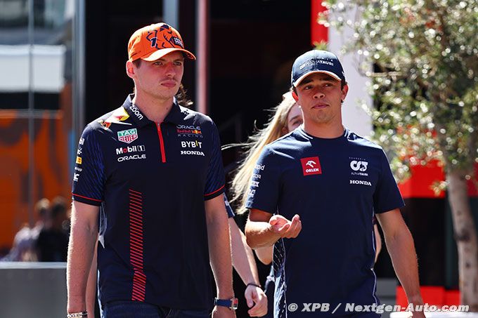 AlphaTauri : Tsunoda et Verstappen (…)