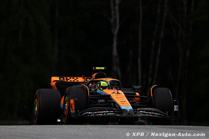 McLaren F1 : Norris se qualifie 4e (…)
