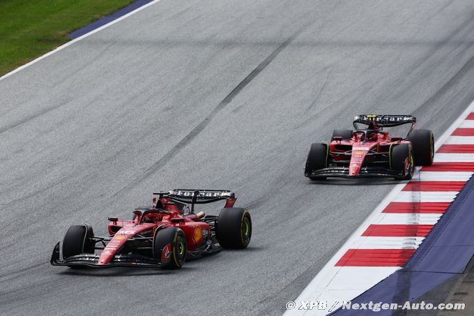 Leclerc ravi des évolutions Ferrari (…)