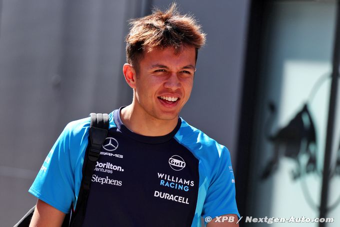 Albon: It's always great if the (…)